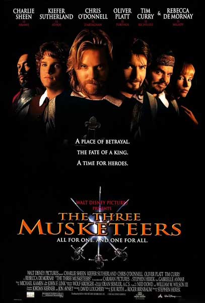 Постер к фильму Три мушкетера (1993)