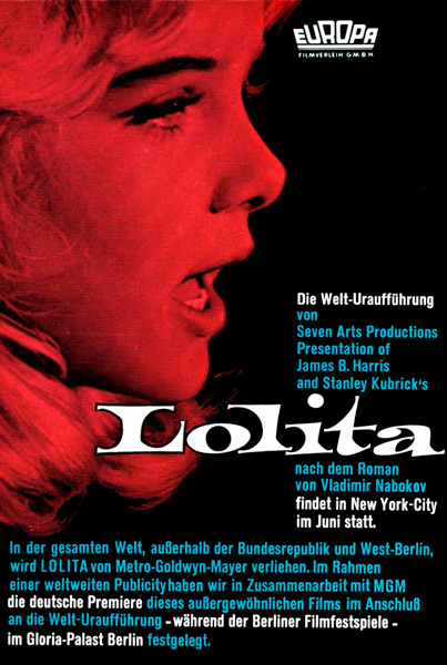 Постер к фильму Лолита (1962)