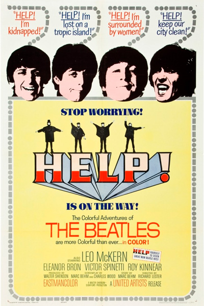 Постер к фильму На помощь! (1965)