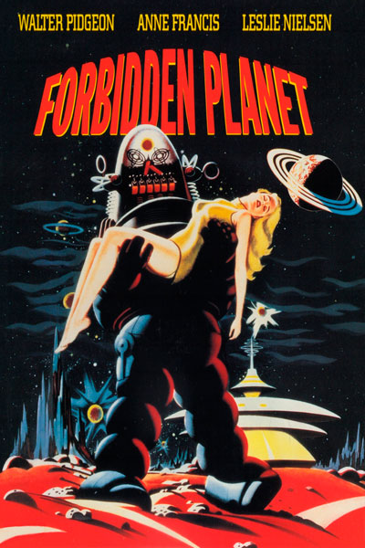 Постер к фильму Запретная планета (1956)